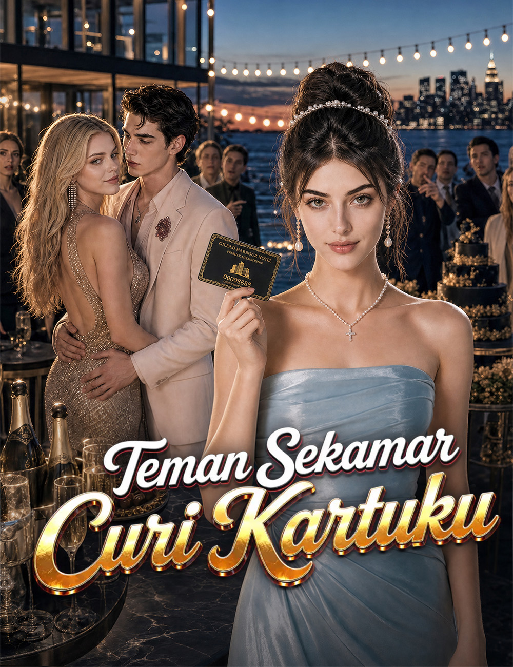 Teman Sekamar Curi Kartuku