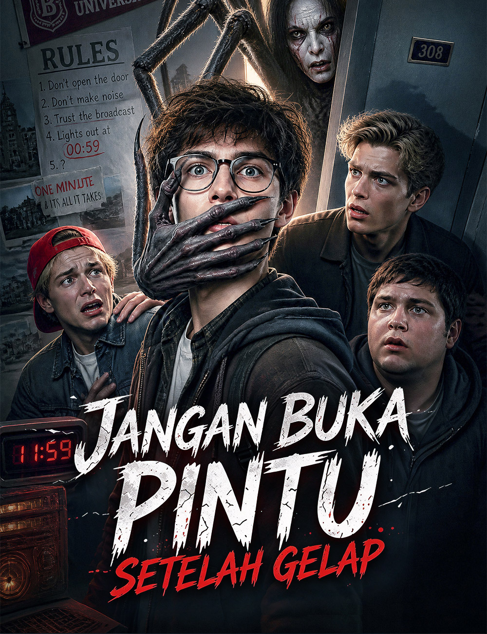 Jangan Buka Pintu Setelah Gelap