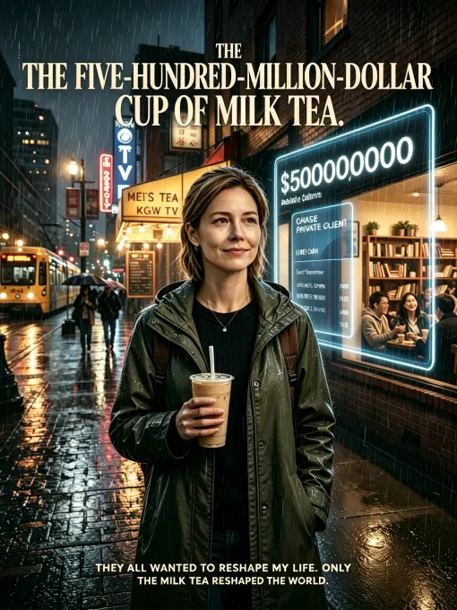 THE FIVE-HUNDRED-MILLION-DOLLARCUP OF MILK TEA
