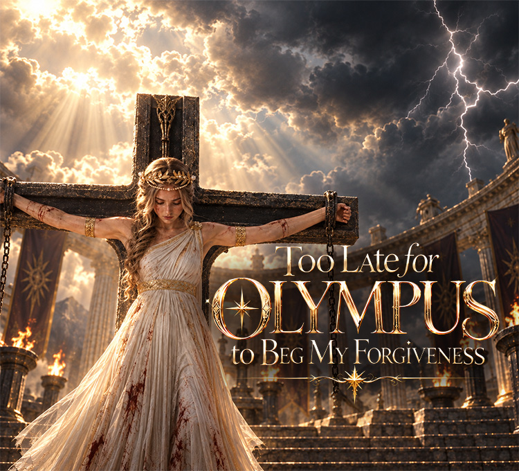 Too Late for Olympus to Beg My Forgiveness