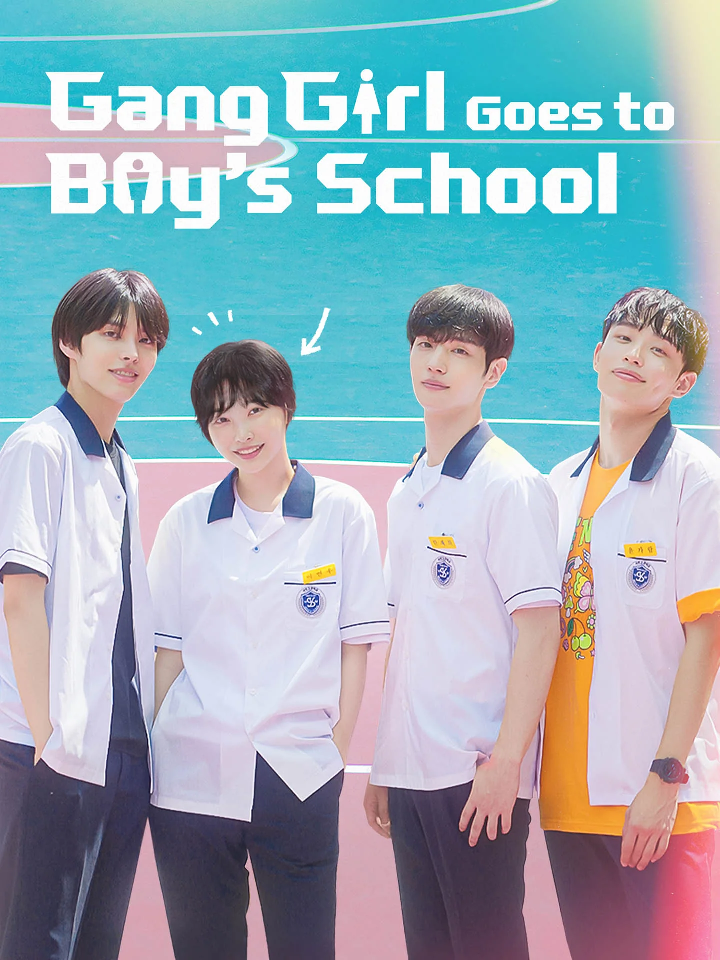 Gang Girl Goes to Boy's High School - Revenge Short Drama | Melolo