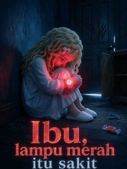 Ibu, lampu merah itu sakit