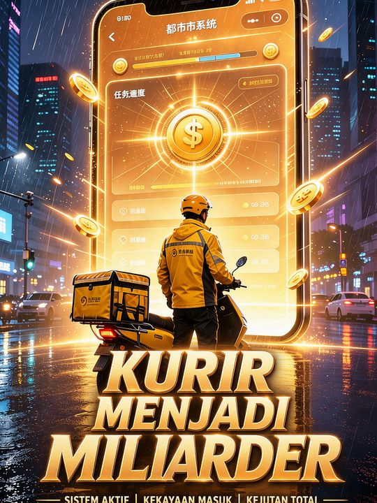 Kurir menjadi miliarder