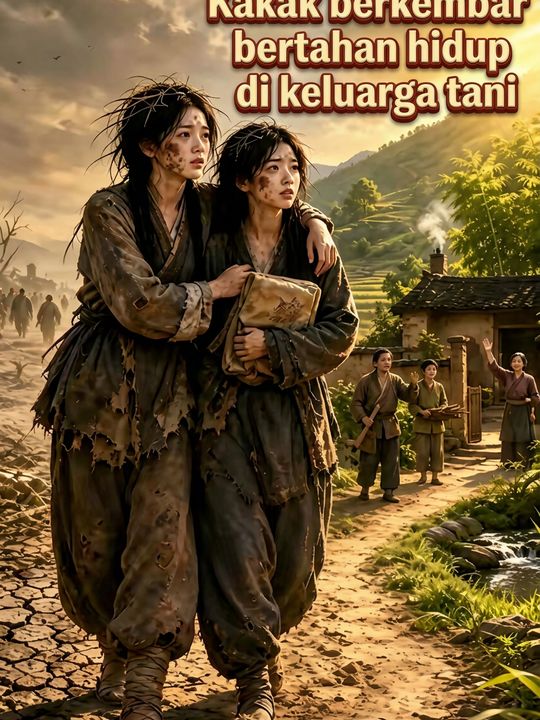 Kakak berkembar bertahan hidup di keluarga tani