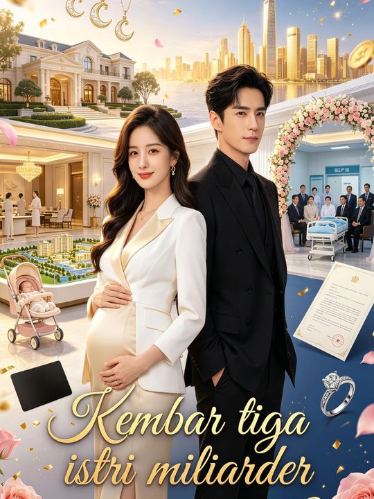 Kembar tiga istri miliarder