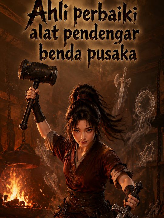 Ahli perbaiki alat pendengar benda pusaka