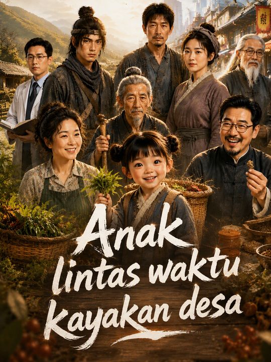 Anak lintas waktu kayakan desa