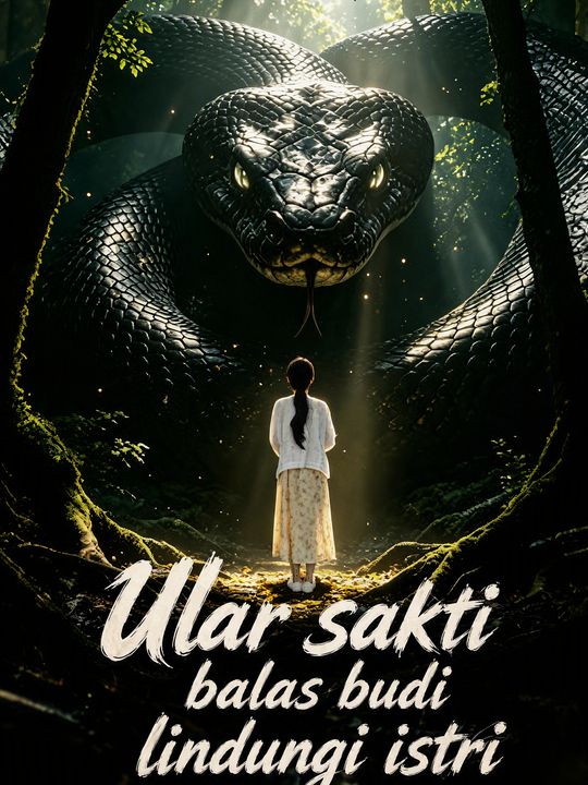 Ular sakti balas budi lindungi istri