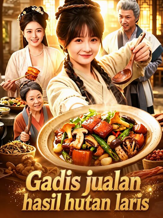 Gadis jualan hasil hutan laris