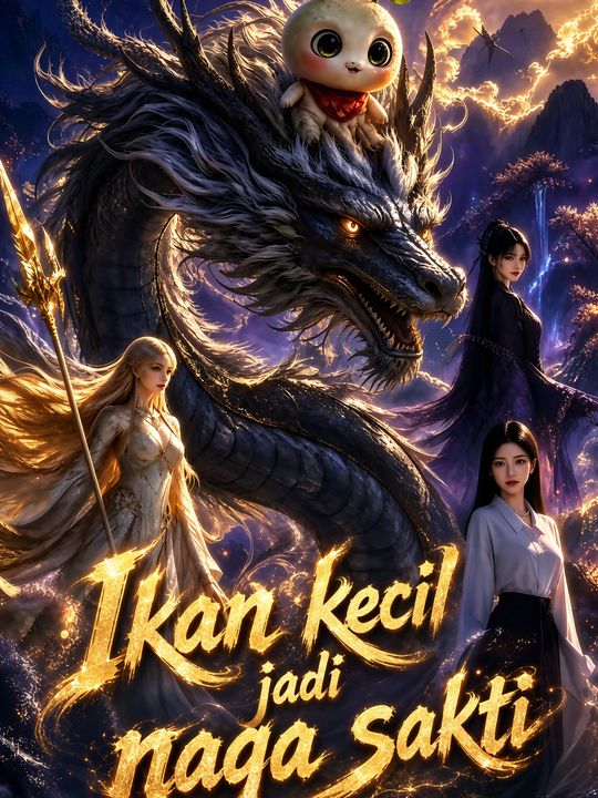 Ikan kecil jadi naga sakti