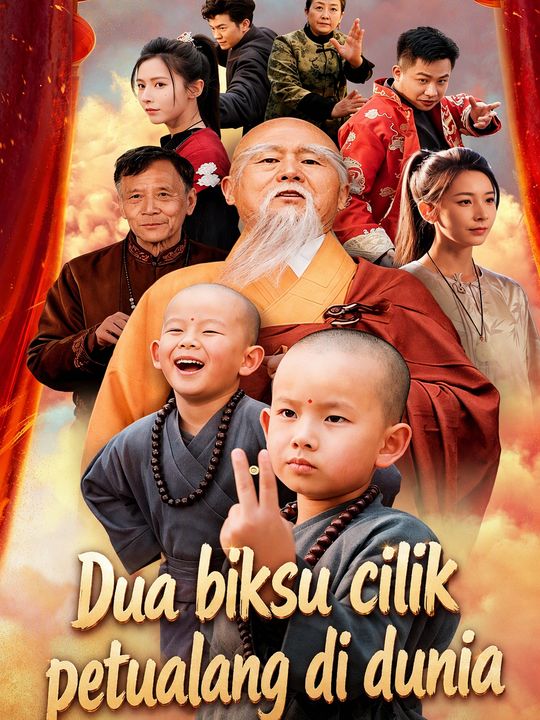 Dua biksu cilik petualang di dunia