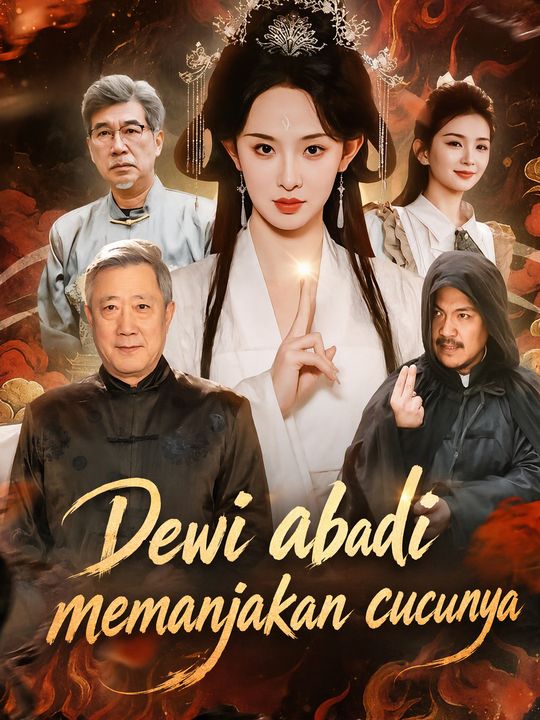 Dewi abadi memanjakan cucunya