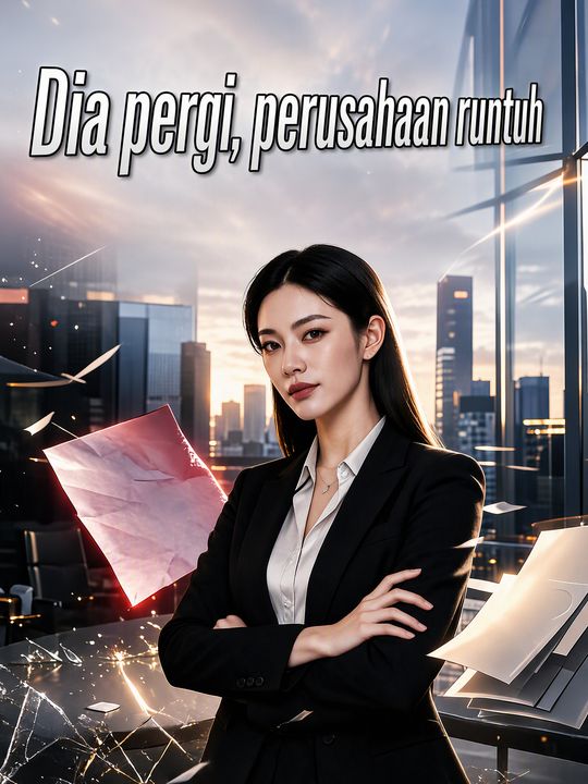 Dia pergi, perusahaan runtuh