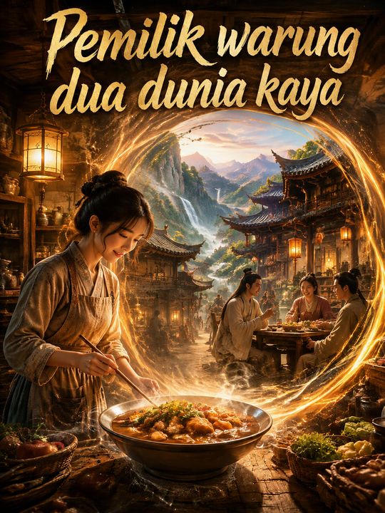 Pemilik warung dua dunia kaya