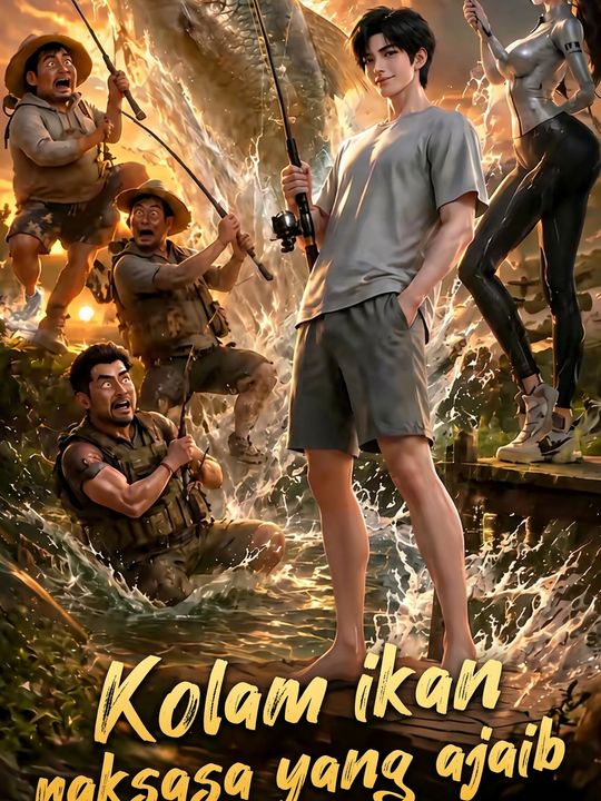 Kolam ikan raksasa yang ajaib