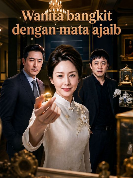 Wanita bangkit dengan mata ajaib