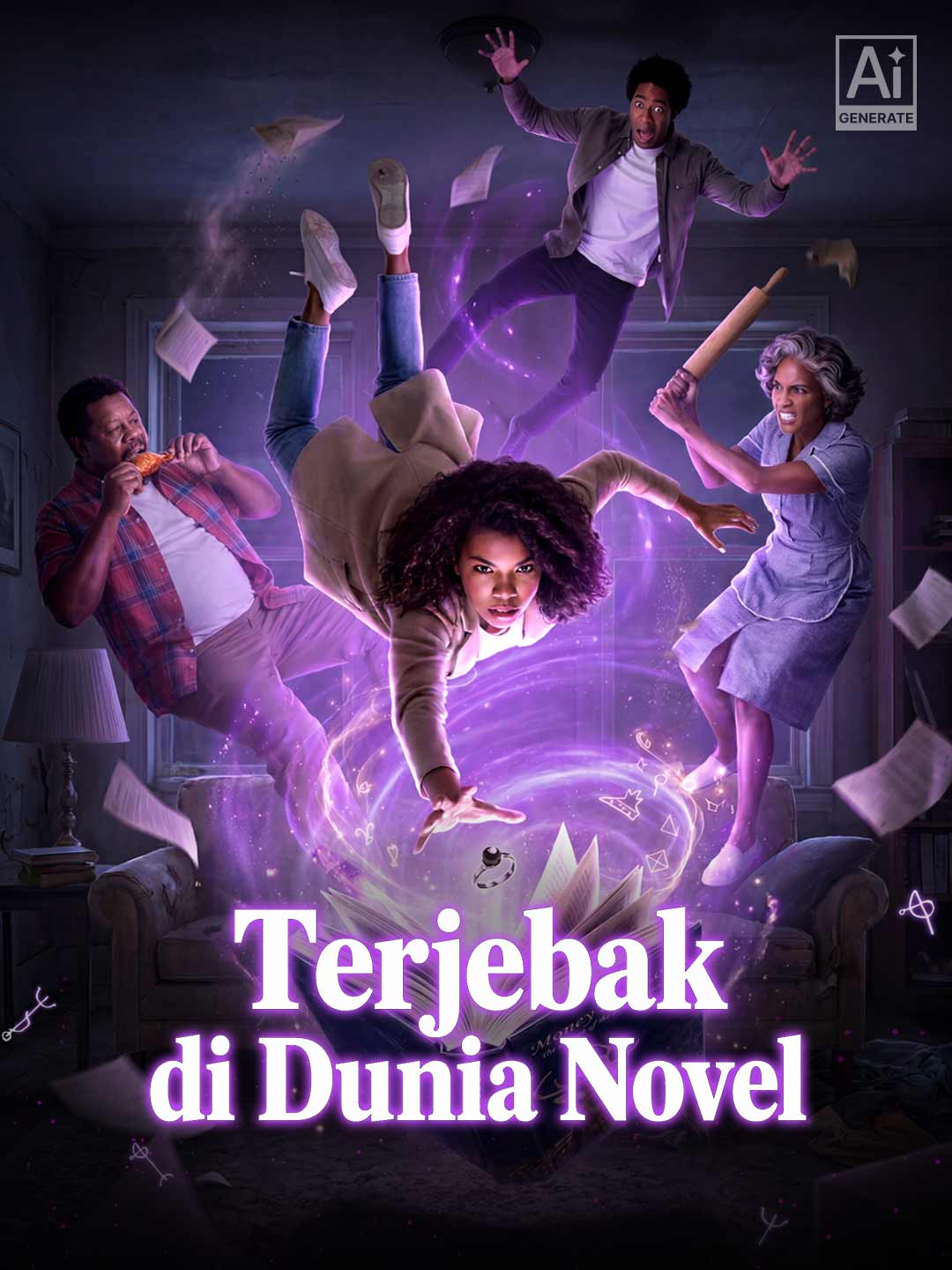 Terjebak  di Dunia Novel