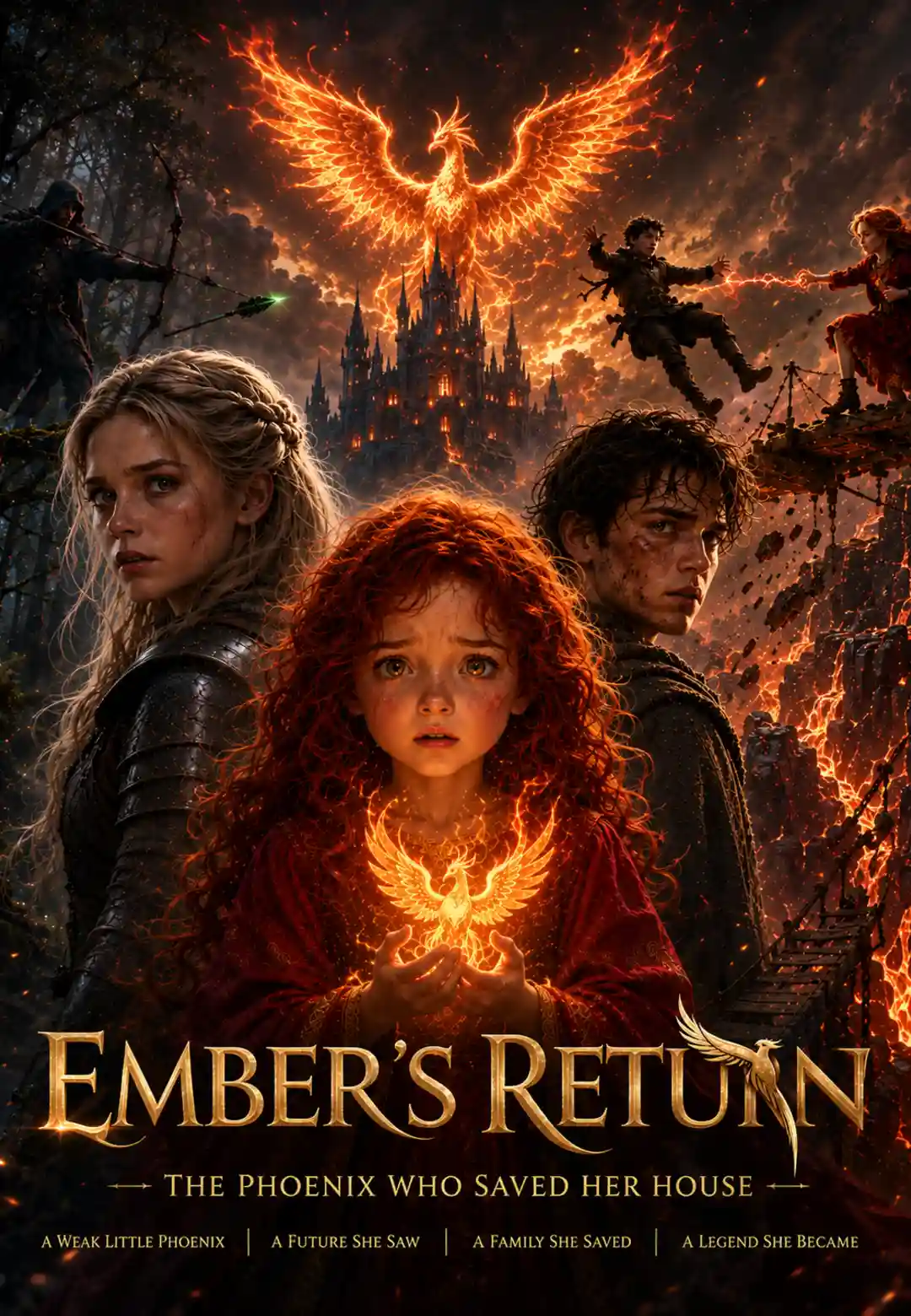 Ember's Return: The Phoenix Who Saved Her House