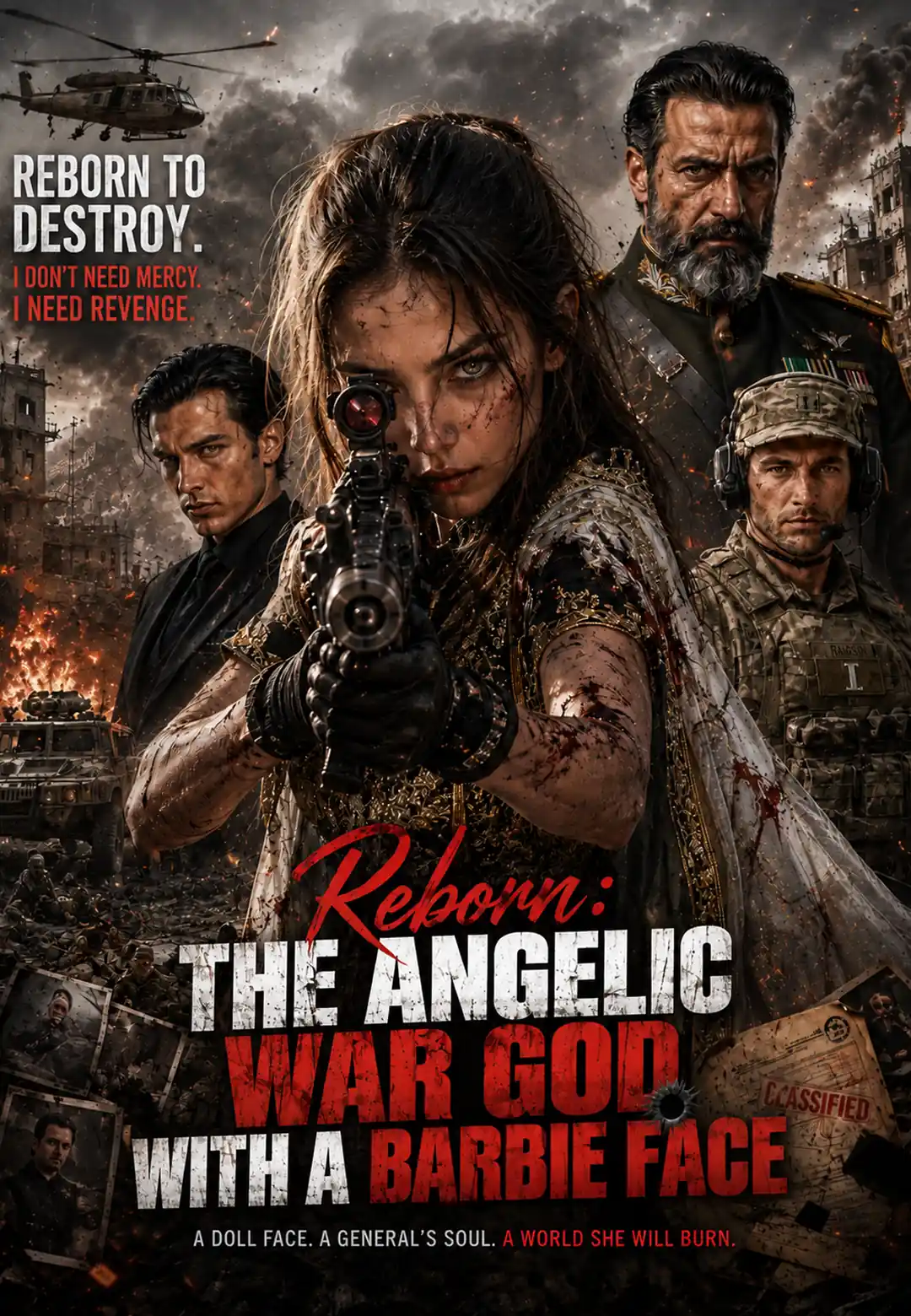 Reborn: The Angelic War God with a Barbie Face
