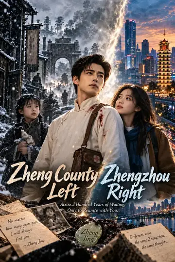 Zheng County on the Left, Zhengzhou on the Right