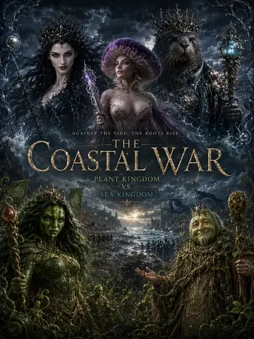The Coastal War: Plant Kingdom vs. Sea Kingdom