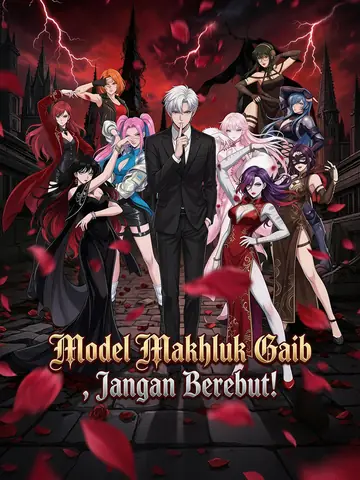Model Makhluk Gaib, Jangan Berebut!