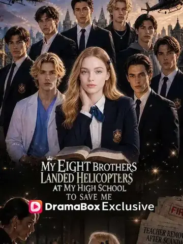 My Eight Brothers Landed Helicopters at My High School to Save Me - Revenge Short Drama | Melolo