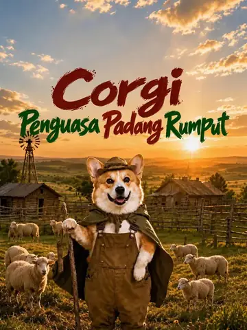 Corgi Penguasa Padang Rumput