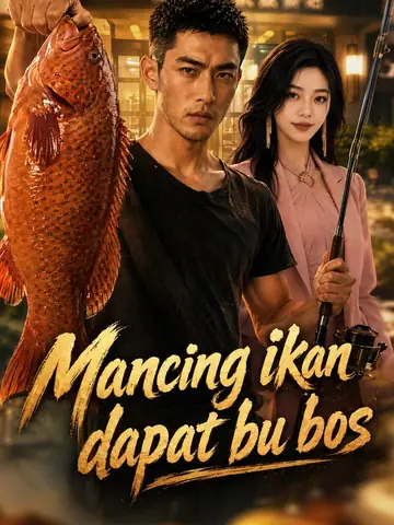 Mancing ikan dapat bu bos
