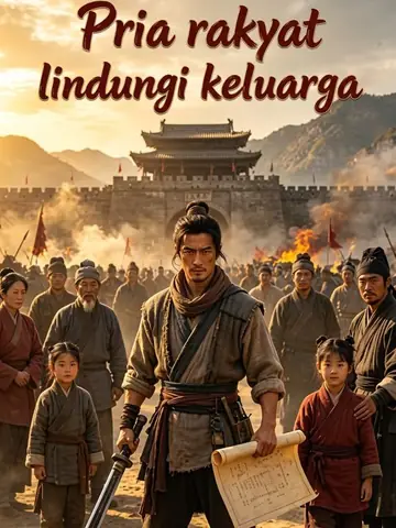 Pria rakyat lindungi keluarga