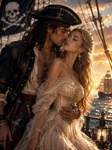 The Pirate King's Virgin Princess
