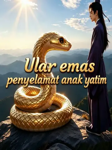 Ular emas penyelamat anak yatim