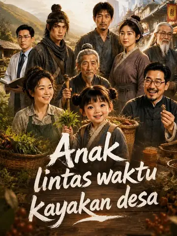 Anak lintas waktu kayakan desa