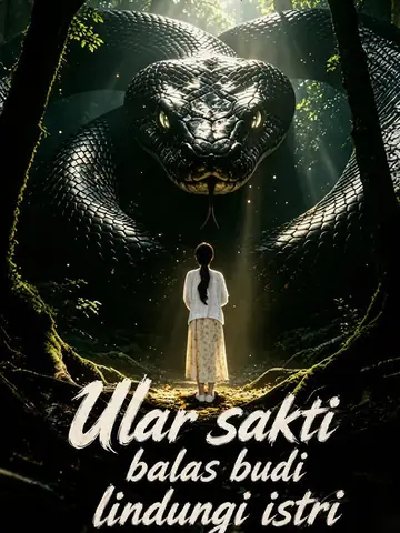 Ular sakti balas budi lindungi istri