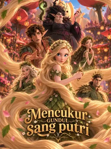 Mencukur gundul sang putri