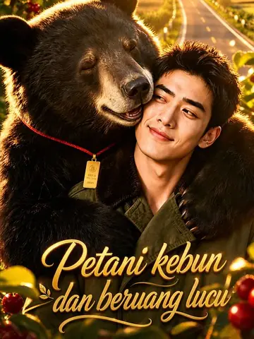 Petani kebun dan beruang lucu
