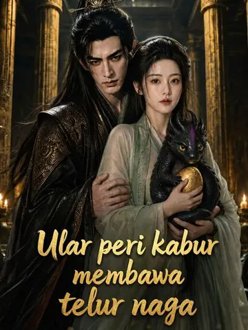 Ular peri kabur membawa telur naga