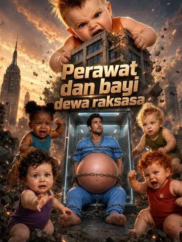 Perawat dan bayi titan super