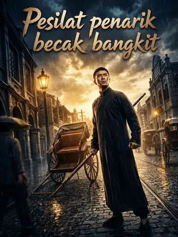 Pesilat penarik becak bangkit