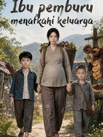 Ibu pemburu menafkahi keluarga