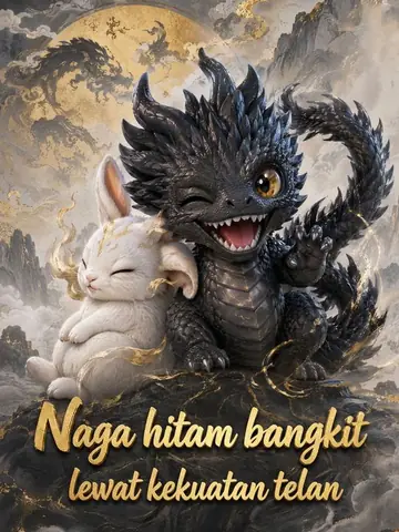 Naga hitam bangkit lewat kekuatan telan