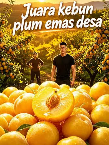 Juara kebun plum emas desa