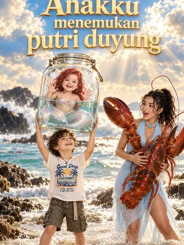 Anakku menemukan putri duyung