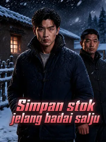 Simpan stok jelang badai salju