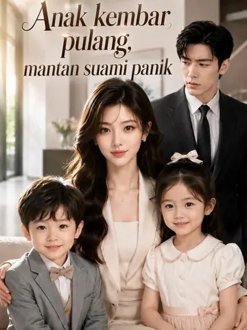 Anak kembar pulang, mantan suami panik