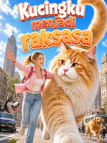 Kucingku menjadi raksasa