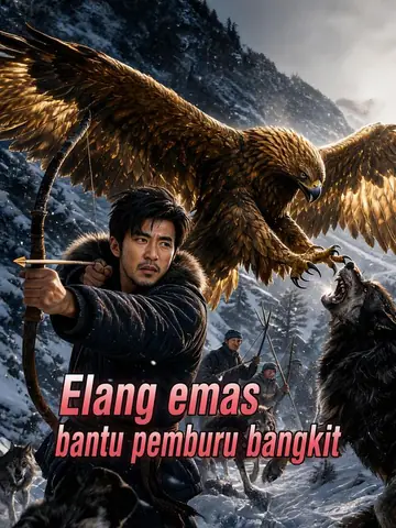 Elang emas bantu pemburu bangkit