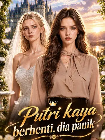 Putri kaya berhenti, dia panik