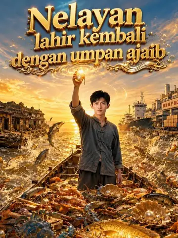 Nelayan lahir kembali dengan umpan ajaib