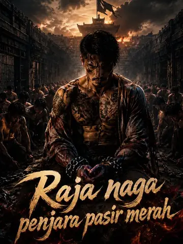 Raja naga penjara pasir merah